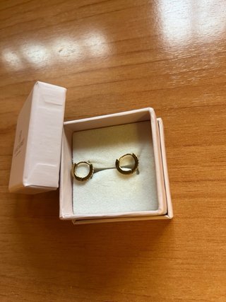 Pendientes aro pequeños Blanca Romeo