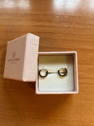 Pendientes aro pequeños Blanca Romeo