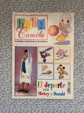 Colección punto de cruz Baby Camila