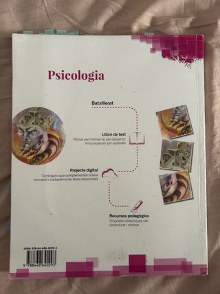 Llibre Psicologia batxillerat