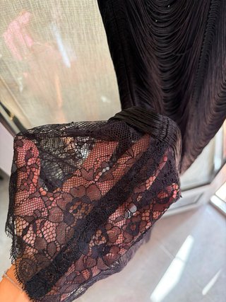 Vestido Negro Zara