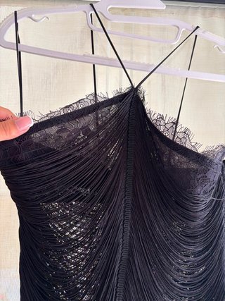 Vestido Negro Zara
