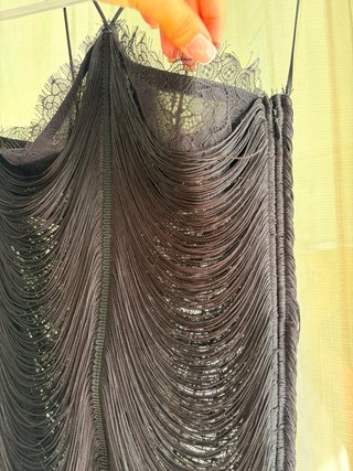 Vestido Negro Zara