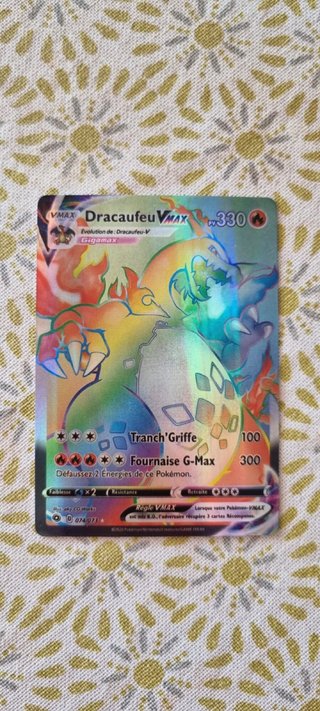 Lote Cartas Pokémon Charizard VMAX y Dracaufeu