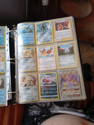 2 Álbumes Cartas Pokémon: 1 Vacío, 1 con 390 calta