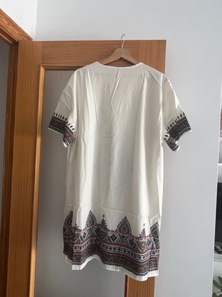 Vestido playero estampado bohemio