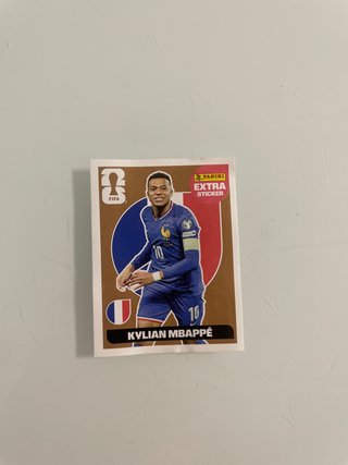 Cromo Extra Sticker Mbappé Oro Panini