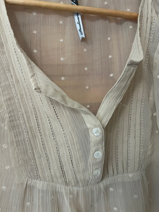 Blusa Stradivarius Beige Talla M