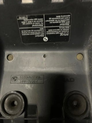 BMW F650GS asiento