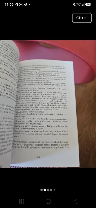 Mariel rideva da sola