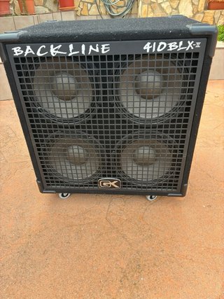 Amplificador Gallien Krueger y Altavoz