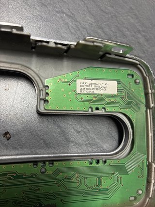 Placa cambio Audi