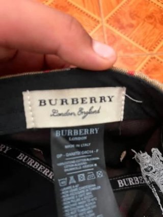 Gorra Burberry Beige Multicolor
