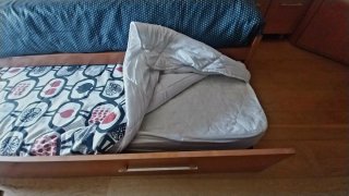 2 Camas Nido Madera y Tela