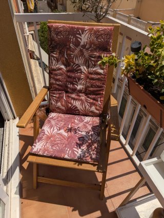 Silla de jardín Nammaro Ikea madera