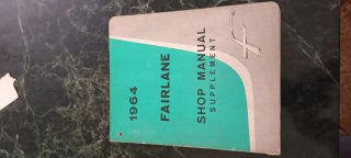 LIBROS DE TALLER FORD COMET Y FAIRLANE 1964