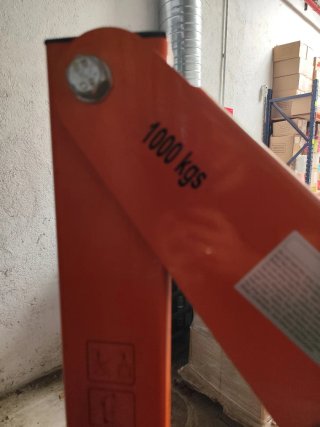 Grúa elevadora taller 1 tonelada