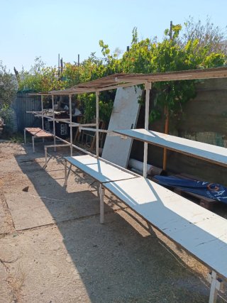 Estanterías metálicas tubulares