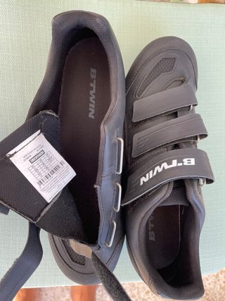 Zapatillas Ciclismo MTB Btwin Negras