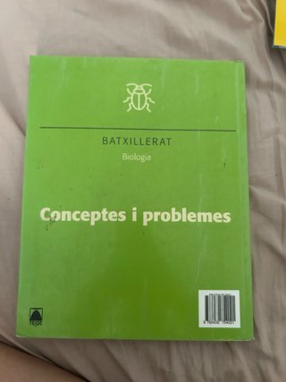 Llibre Batxillerat Biologia