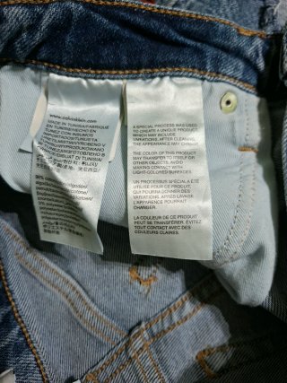 Shorts jeans Calvin Klein donna