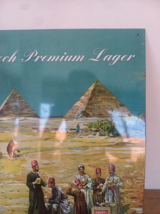 Cartel Metálico Vintage Budějovický Budvar