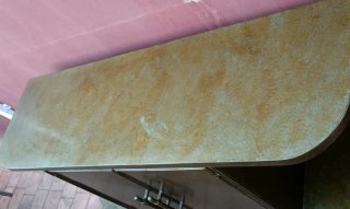 Aparador Industrial Metal Cobre