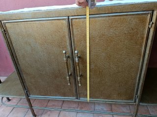 Aparador Industrial Metal Cobre