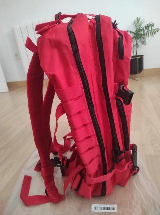 Mochila Táctica 45L Roja