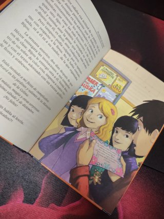 Lote 2 libros Los 5. El eslabón de cristal