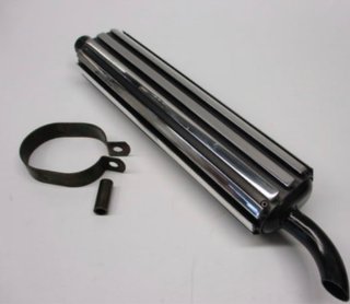 Silenciador Aluminio Honda mt/mtx 50/75