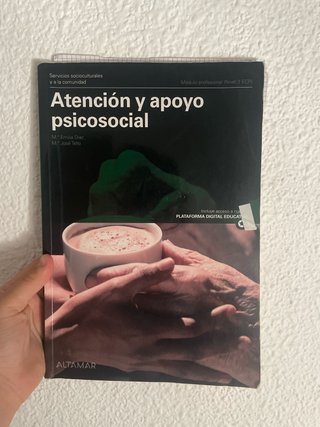Libro Atención y apoyo psicosocial