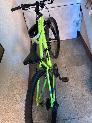 Bicicleta Rockrider ST 100 Verde