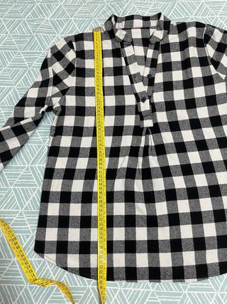 Camisa cuadros franela.