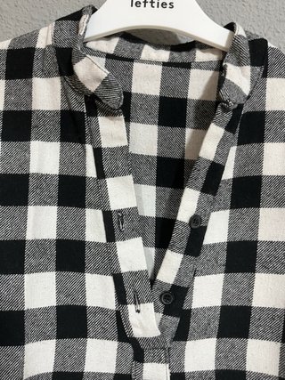 Camisa cuadros franela.