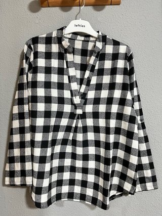 Camisa cuadros franela.