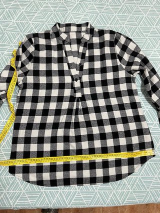 Camisa cuadros franela.