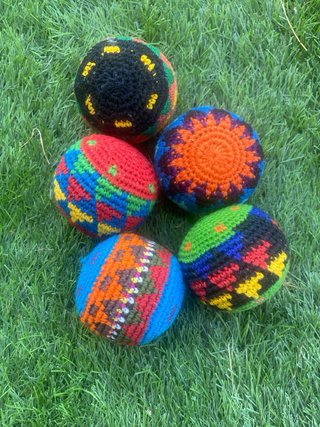 Pelotas Malabares Crochet Artesanales