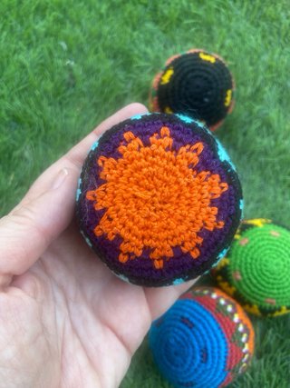 Pelotas Malabares Crochet Artesanales