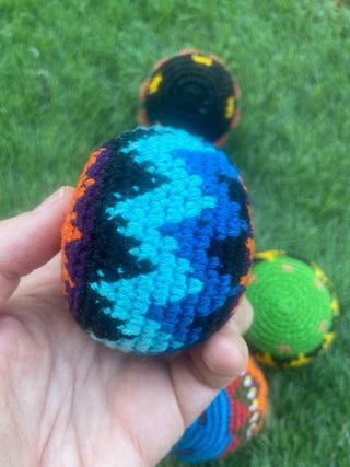 Pelotas Malabares Crochet Artesanales