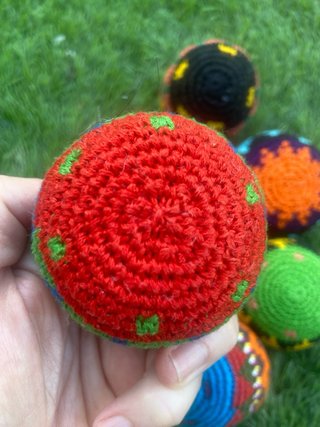 Pelotas Malabares Crochet Artesanales