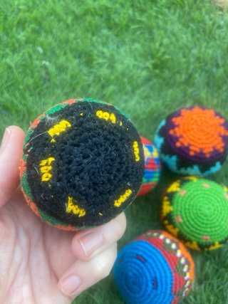 Pelotas Malabares Crochet Artesanales