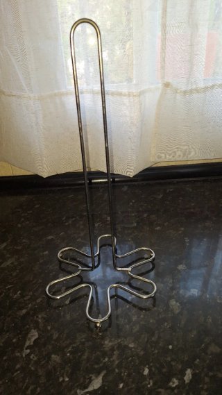 Portarrollos de cocina de metal