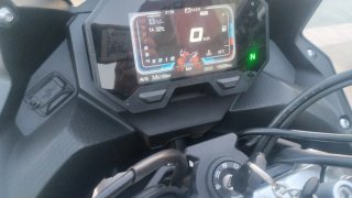 Voge DSX650 Adventure Moto Azul/Gris