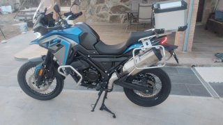 Voge DSX650 Adventure Moto Azul/Gris