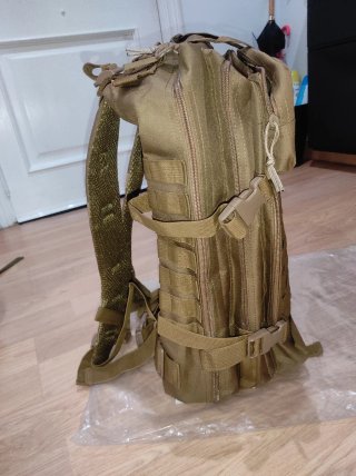Mochila Táctica 45L Marrón