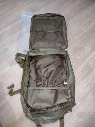 Mochila Táctica 45L Marrón