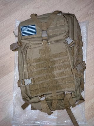 Mochila Táctica 45L Marrón