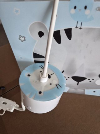 Lámpara infantil de techo diseño tigre