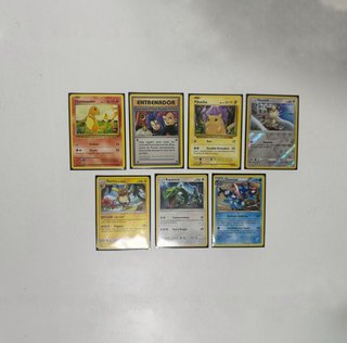 Lote Cartas Pokémon Variadas Antiguas